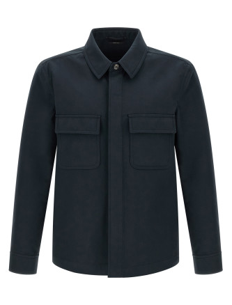 Twill overshirt