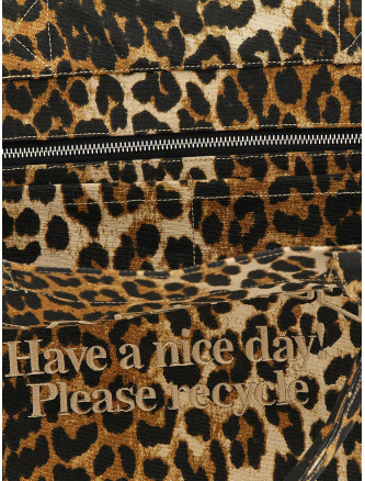 'Leopard Medium Tote' shopping bag #