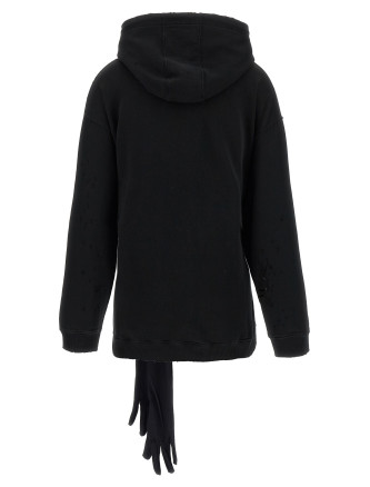 Hoodie dress with gloves #