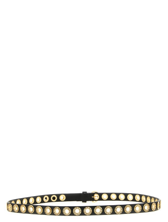 Crystal studs belt #