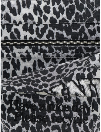 'Leopard Medium Tote' shopping bag #