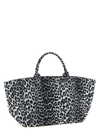 'Leopard Sequin XXL Tote' shopping bag #