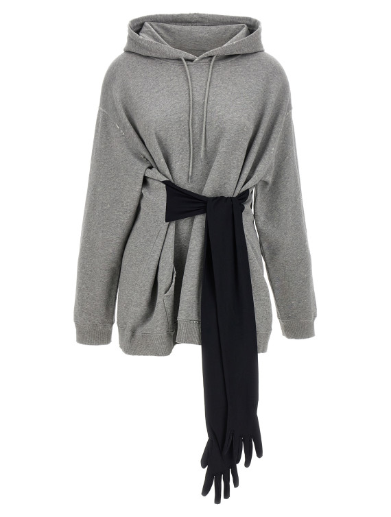 Hoodie dress with gloves #1