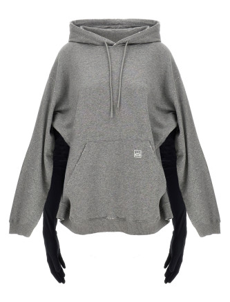 Hoodie dress with gloves #