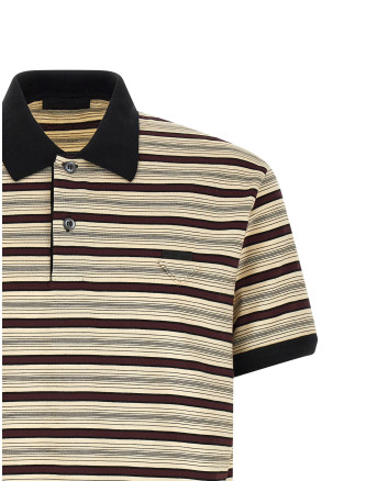 Striped polo shirt #