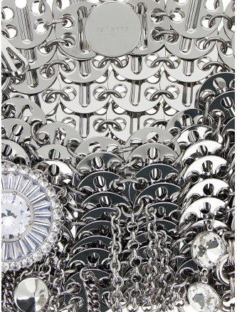 Ручная сумка PACO RABANNE '1969 Nano Judy Blane' (25HSS0127MET817P040) #