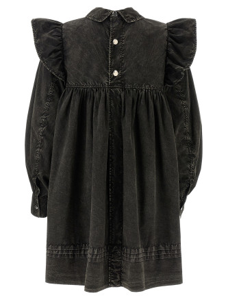 'Black Washed Mini Shirt' dress #