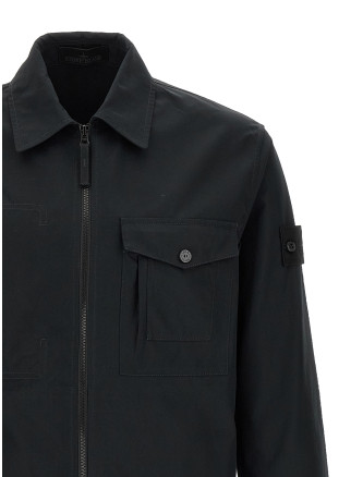Рубашка, блузка STONE ISLAND Cotton overshirt (L1S151200011S0F01V0029) #