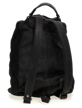 Leather backpack #