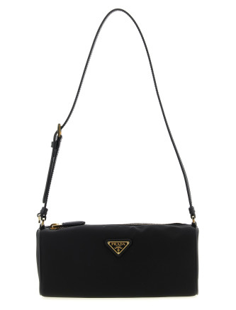 Triangle logo shoulder bag