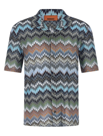 Chevron snake shirt