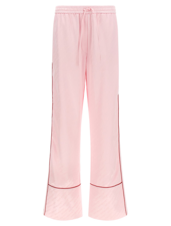 'Jacquard Satin Pajama' pants #1