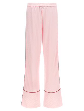 'Jacquard Satin Pajama' pants #