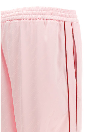 'Jacquard Satin Pajama' pants #