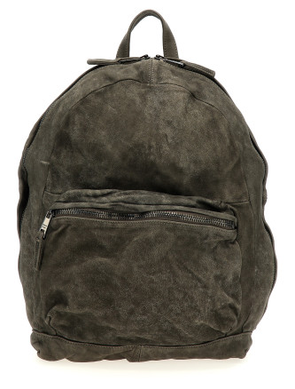 Leather backpack