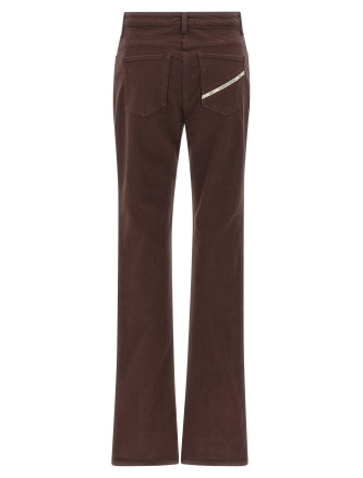 Jewel padlock jeans #