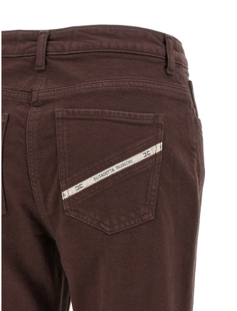 Jewel padlock jeans #