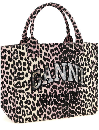 'Leopard Medium Tote' shopping bag #