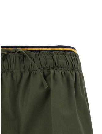 Double layer elastic shorts #