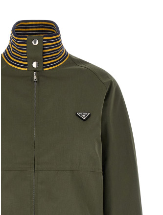 Logo bomber jacket #