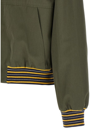 Logo bomber jacket #