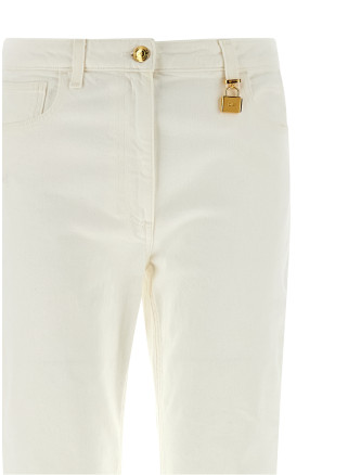 Jewel padlock jeans #