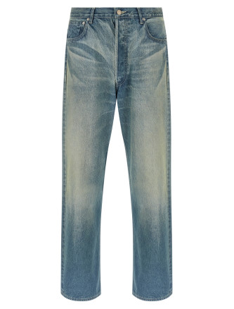 Джинсы AURALEE Wide leg jeans