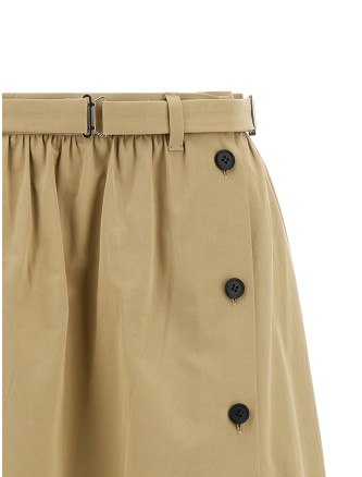 Panama Old cotton skirt #