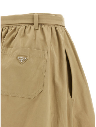 Panama Old cotton skirt #