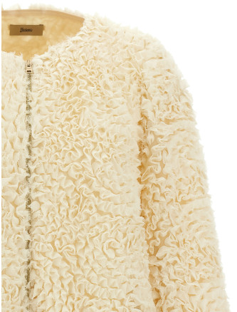 Mini ruffle jacket #