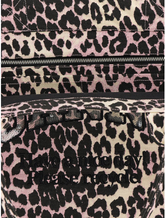 'Leopard Sequin XXL Tote' shopping bag #