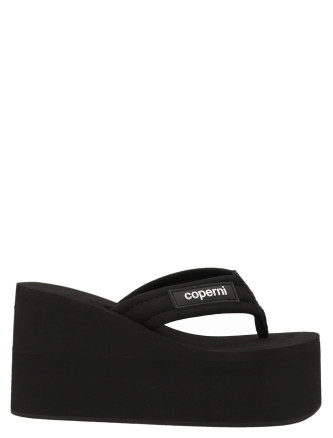 'Branded Wedge' sandals