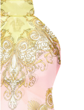 'Spring Barocco' scarf top #