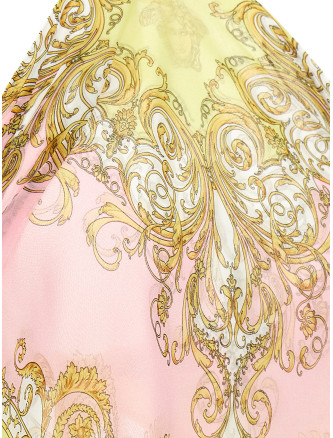 'Spring Barocco' scarf top #