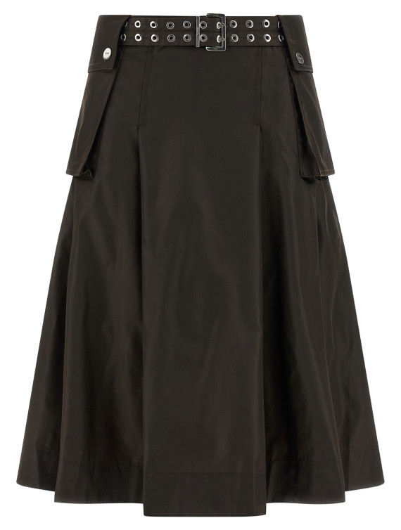 'Duchesse Nylon Pleated' skirt #1
