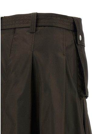 'Duchesse Nylon Pleated' skirt #