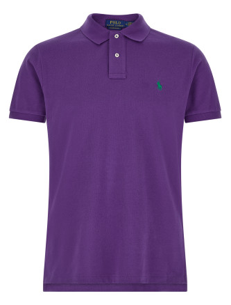Logo embroidery polo shirt
