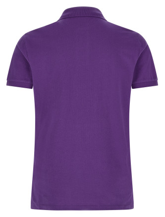 Logo embroidery polo shirt #