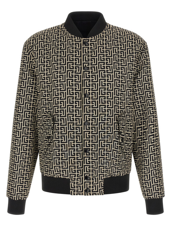 'Monogram' reversible bomber jacket #1