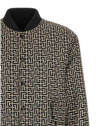 'Monogram' reversible bomber jacket #