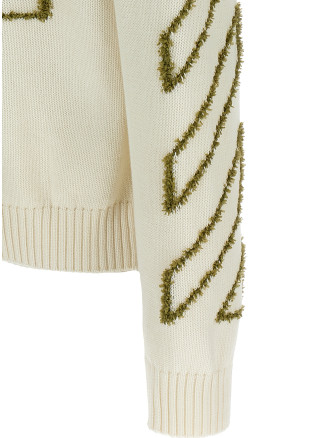 'Diag Outline' sweater #