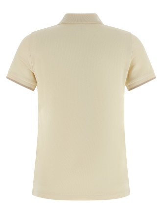 Logo patch polo shirt #