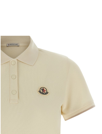 Logo patch polo shirt #