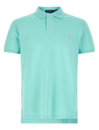 Logo embroidery polo shirt