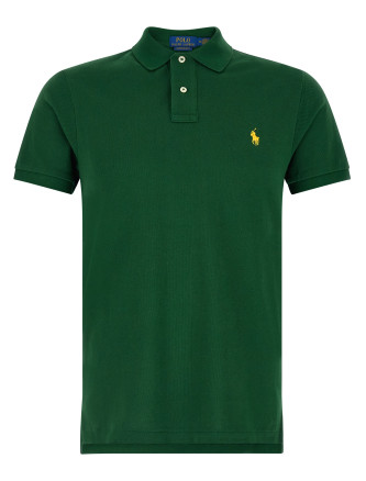 Logo embroidery polo shirt