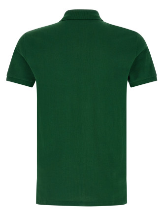 Logo embroidery polo shirt #