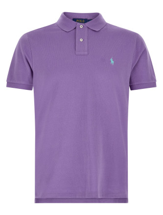 Logo embroidery polo shirt