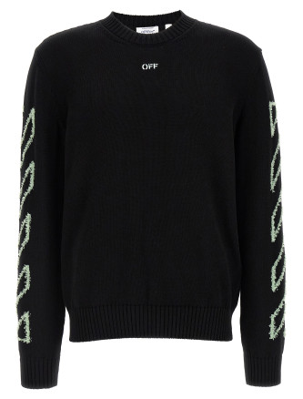 'Diag Outline' sweater