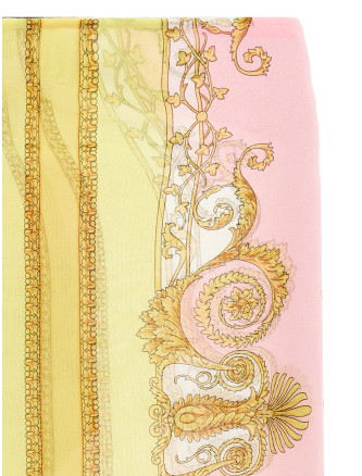 'Spring Barocco' Beach cover-up skirt #