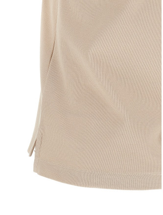 Logo patch polo shirt #